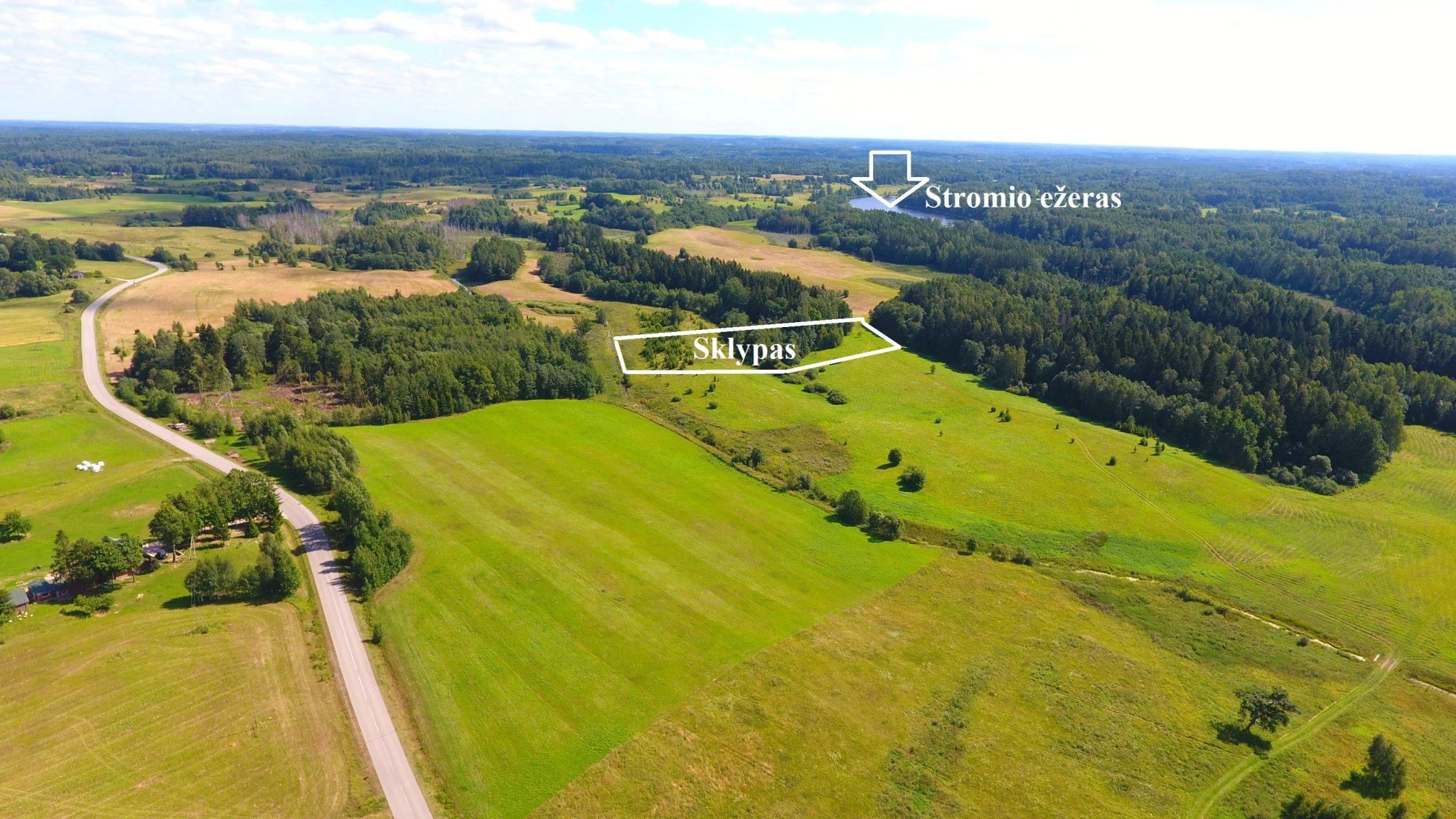113 a žemės sklypas su brandžiu mišku, Gaspariškės km. Zarasų r. – nuotrauka 1