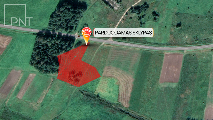 Namų valdos sklypas Zarasų g., Bartkiškės I, km., Zarasų raj., Zarasų g. 37, Bartkiškė I km, Zarasų r. – nuotrauka 1
