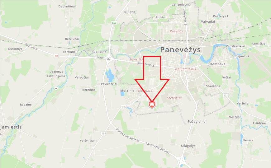 Šimtamečių Ažuolų slėnyje parduodami 4 namų valdos sklypai, Jovarų g. 2, Panevėžys, Stetiškiai – nuotrauka 12