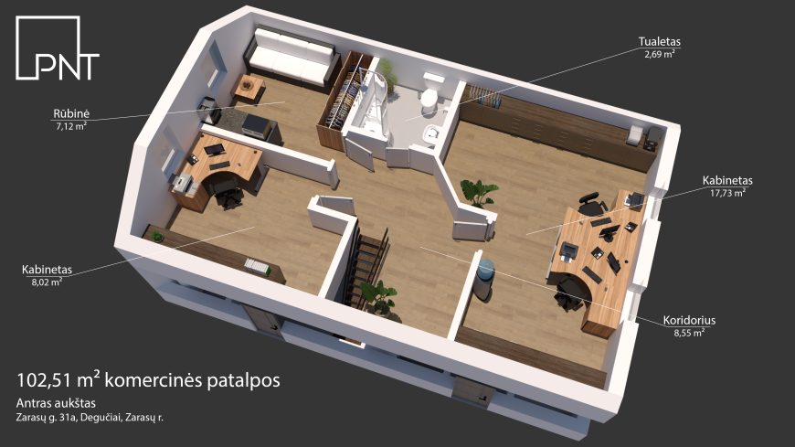 Naujos statybos komercinės patalpos, pritaikytos gamybinei veiklai, Zarasų g. 31a, Degučiai, Zarasų r. – nuotrauka 15