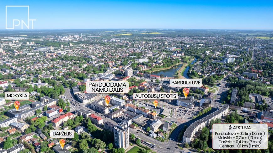 Namo dalis pačiame miesto centre, Laisvės a. 17c, Panevėžys, Centras – nuotrauka 16