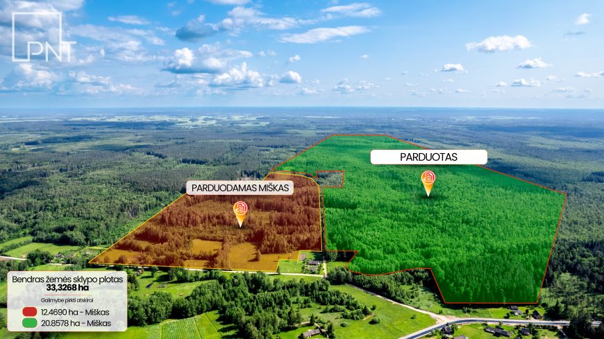 Miško ūkio paskirties žemės sklypai