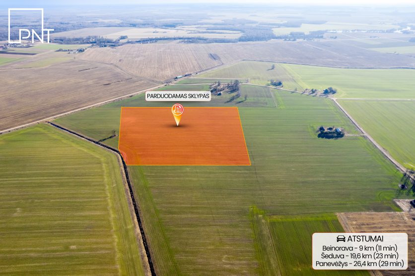 Derlinga žemė strategiškai patogioje vietoje, Sibičių km., Radviliškio raj, Radviliškio r. – nuotrauka 2