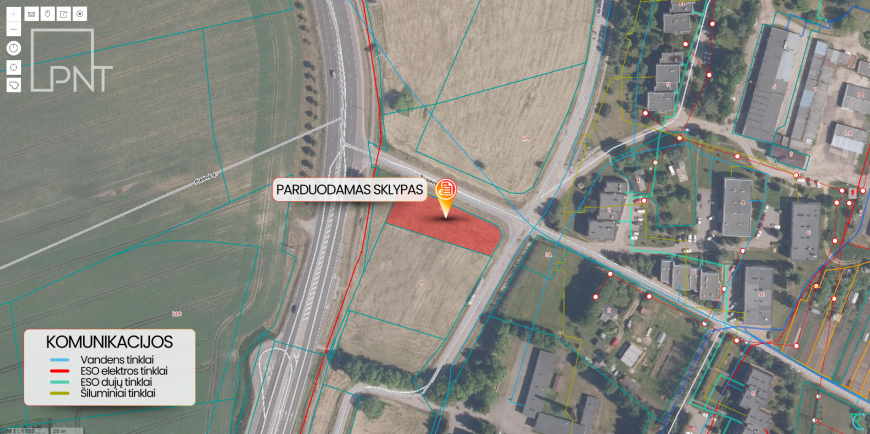 Komercinis sklypas Pažagieniuose, Žagienės g. 1, Pažagieniai, Panevėžio r. – nuotrauka 2
