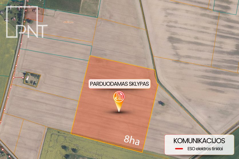Derlinga žemė strategiškai patogioje vietoje, Sibičių km., Radviliškio raj, Radviliškio r. – nuotrauka 3