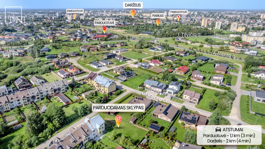 Namų valdos sklypas su projektu ir statybos leidimu, Skrydžio g. 10, Panevėžys, Pilėnai – nuotrauka 3
