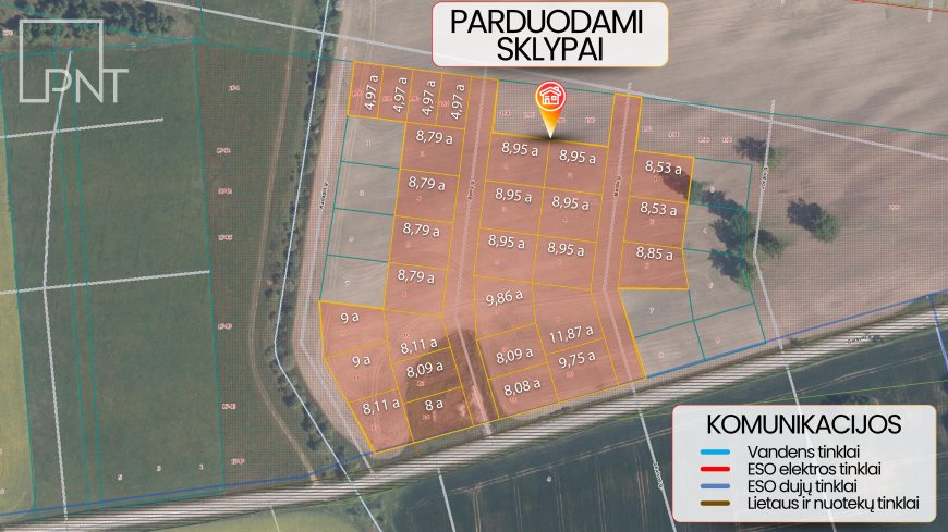 28 namų valdos sklypai Panevėžyje, Ajerų g. 10, Panevėžys, Molainiai – nuotrauka 4