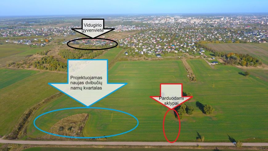 Šimtamečių Ažuolų slėnyje parduodami 4 namų valdos sklypai, Jovarų g. 2, Panevėžys, Stetiškiai – nuotrauka 6