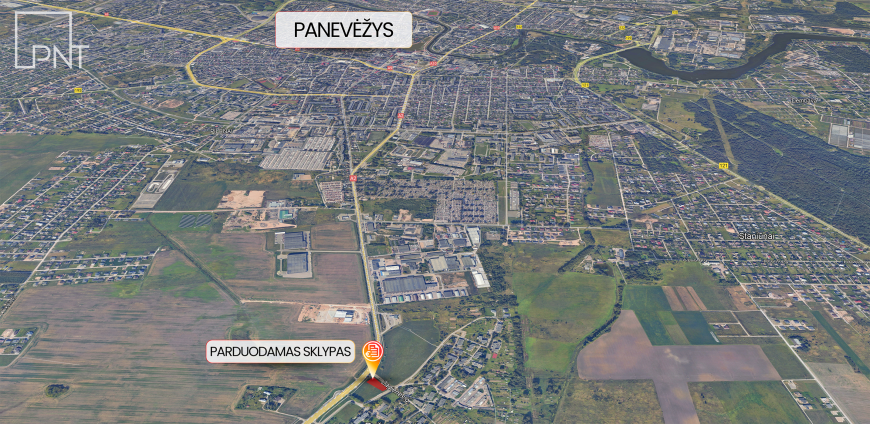 Komercinis sklypas Pažagieniuose, Žagienės g. 1, Pažagieniai, Panevėžio r. – nuotrauka 4
