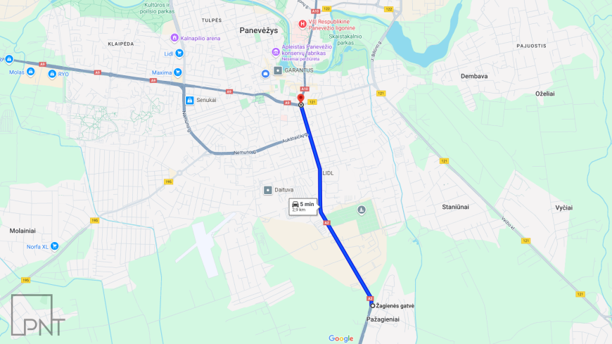 Komercinis sklypas Pažagieniuose, Žagienės g. 1, Pažagieniai, Panevėžio r. – nuotrauka 5