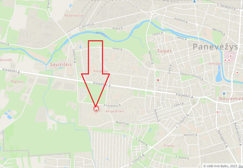 12 arų daugiaaukščių ir aukštybinių gyvenamųjų namų statybos sklypas, Kniaudiškių g. 77b, Panevėžys, Molainiai – nuotrauka 10