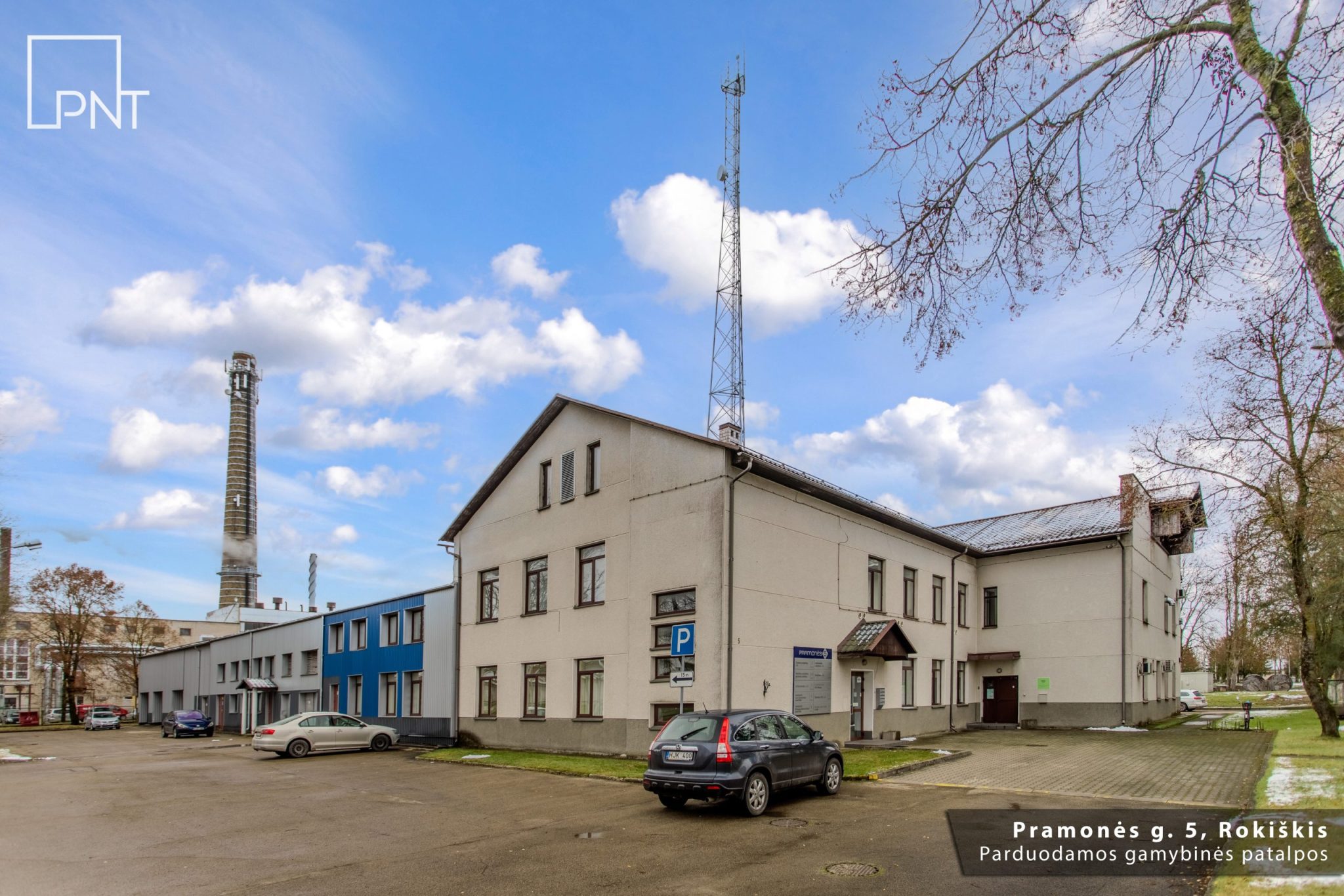 Gamybinis-administracinis kompleksas Rokiškyje, Pramonės g. 5, Rokiškis – nuotrauka 1