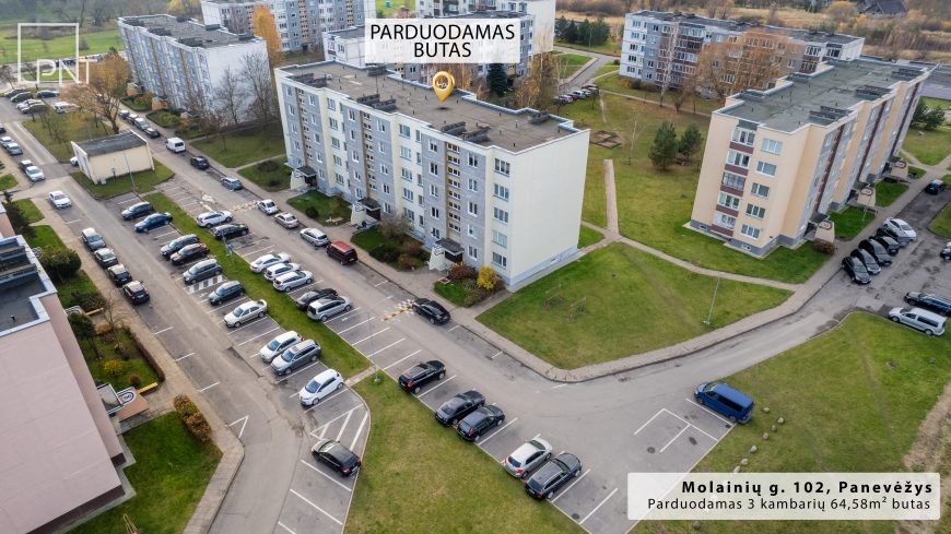 Jaukus ir šviesus 3 kambarių butas Molainių g., Molainių g. 102, Panevėžys, Molainiai – nuotrauka 18