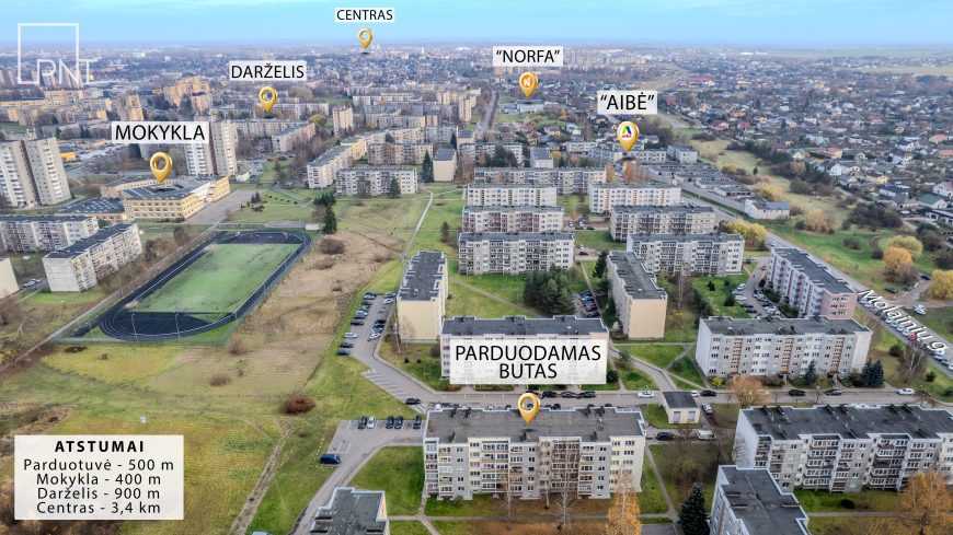 Jaukus ir šviesus 3 kambarių butas Molainių g., Molainių g. 102, Panevėžys, Molainiai – nuotrauka 19