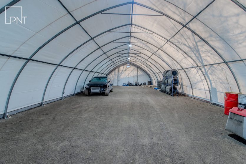 Išnuomojamas 235 m² tentinis angaras, Dembavos g. 31A, Dembava, Panevėžio r. – nuotrauka 2