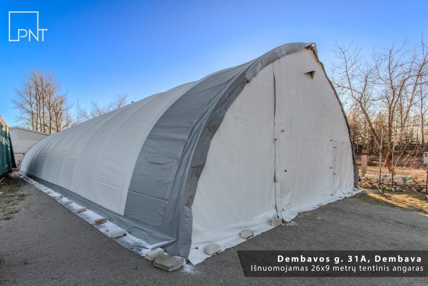 Išnuomojamas 235 m² tentinis angaras, Dembavos g. 31A, Dembava, Panevėžio r. – nuotrauka 4