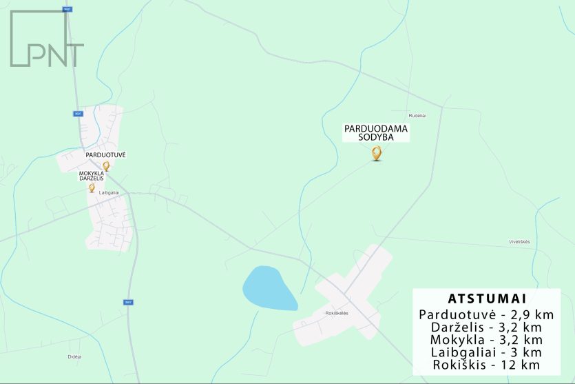 Parduodama sodyba su 50 a žemės sklypu, Rudelių km. 1, Rokiškio r, Rokiškio r. – nuotrauka 20
