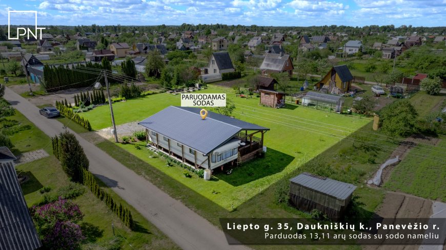 Išskirtinai jaukus ir išpuoselėtas sodas su dvigubu sklypu, Liepto g. 35, Daukniškių k., Panevėžio r. – nuotrauka 3