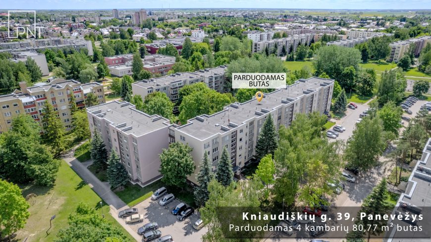 Kokybiškai įrengtas 4 kambarių butas, Kniaudiškių g. 39, Panevėžys, Kniaudiškiai – nuotrauka 21