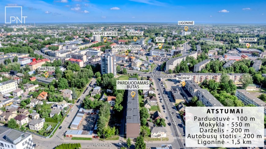 Jaukus 2 kambarių butas pilnai renovuotame name, J. Basanavičiaus g. 6 Panevėžys, Centras – nuotrauka 21