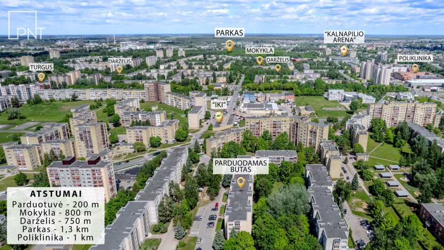 Kokybiškai įrengtas 4 kambarių butas, Kniaudiškių g. 39, Panevėžys, Kniaudiškiai – nuotrauka 23