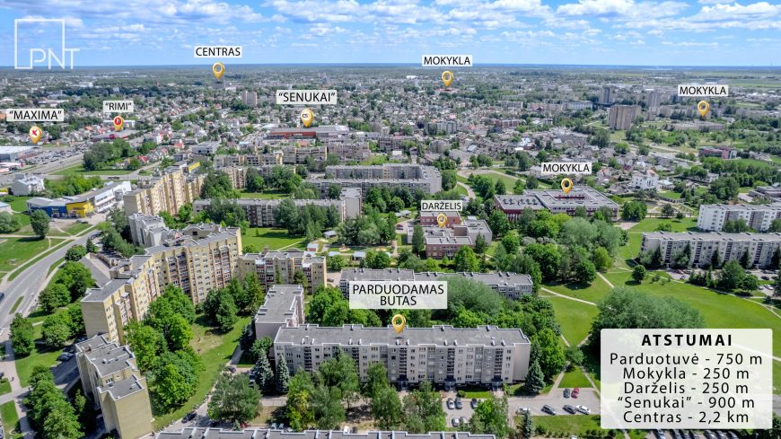 Kokybiškai įrengtas 4 kambarių butas, Kniaudiškių g. 39, Panevėžys, Kniaudiškiai – nuotrauka 24