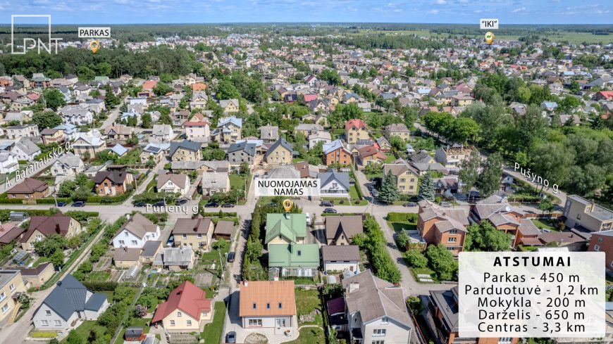 Pilnai renovuotas ir energiškai efektyvus namas su moderniu ūkiniu pastatu, Purienų g. 9 Panevėžys, Rožės – nuotrauka 38