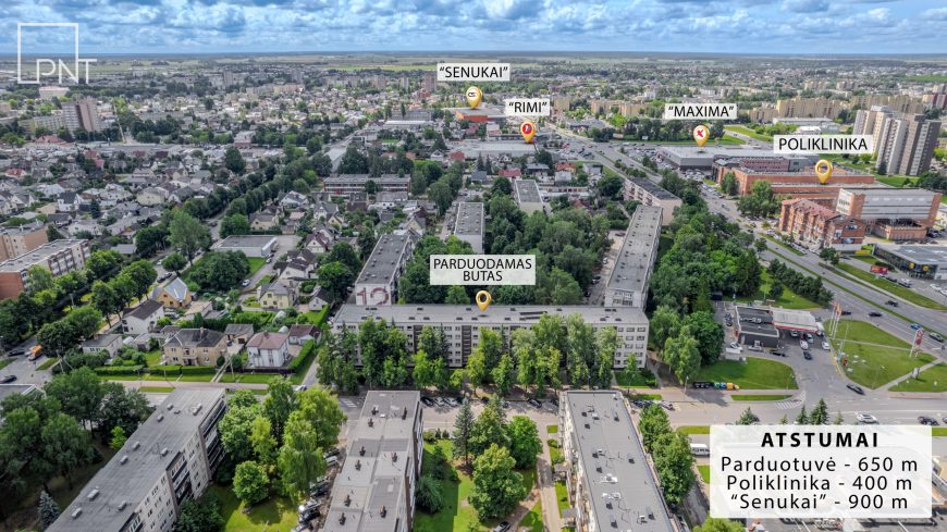 Jaukus 2 kambarių butas renovuotame name, Parko g. 7, Panevėžys, Tulpės – nuotrauka 18