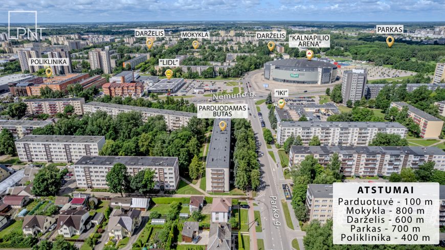 Jaukus 2 kambarių butas renovuotame name, Parko g. 7, Panevėžys, Tulpės – nuotrauka 19
