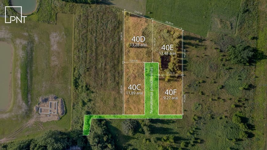 Namų valdos sklypai, Vynupės g. 40E, Vynupė, Panevėžio r. – nuotrauka 2