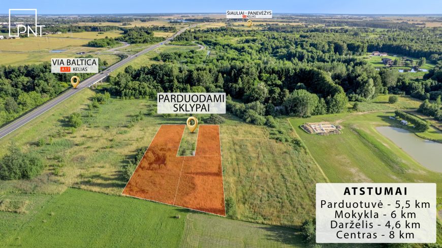 Namų valdos sklypai, Vynupės g. 40E, Vynupė, Panevėžio r. – nuotrauka 4