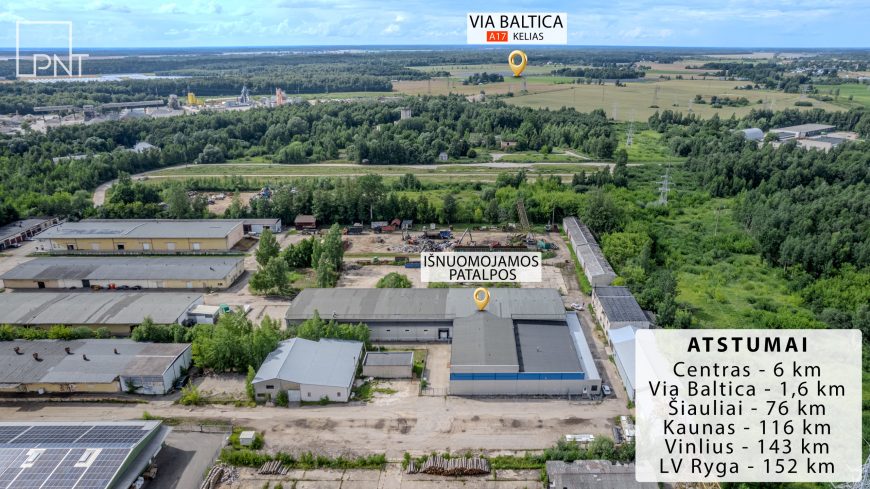 Išnuomojamos universalios komercinės patalpos, Tiekimo g. 4, Panevėžys, Pramonės – nuotrauka 35