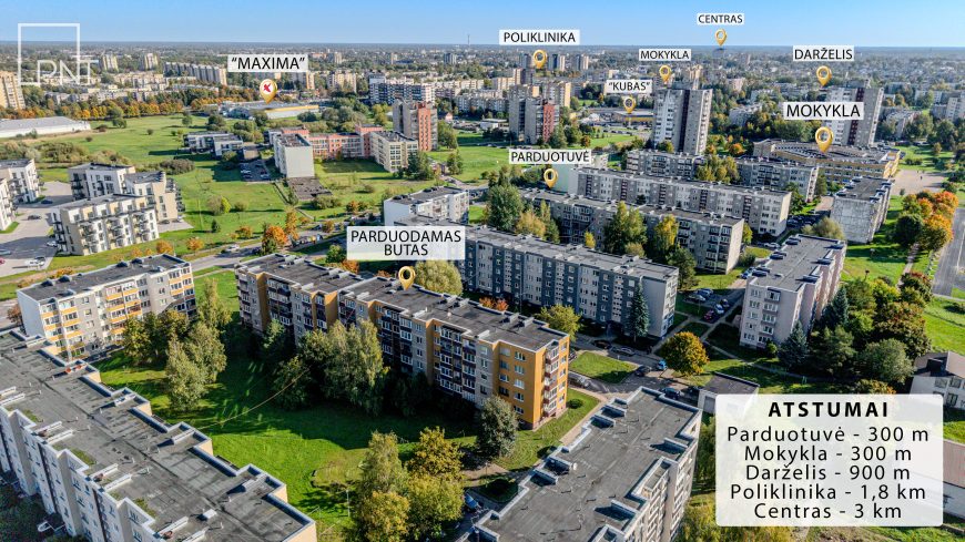 Naujai ir kokybiškai suremontuotas 2 kambarių butas, Kniaudiškių g. 89, Kniaudiškiai, Panevėžys – nuotrauka 26