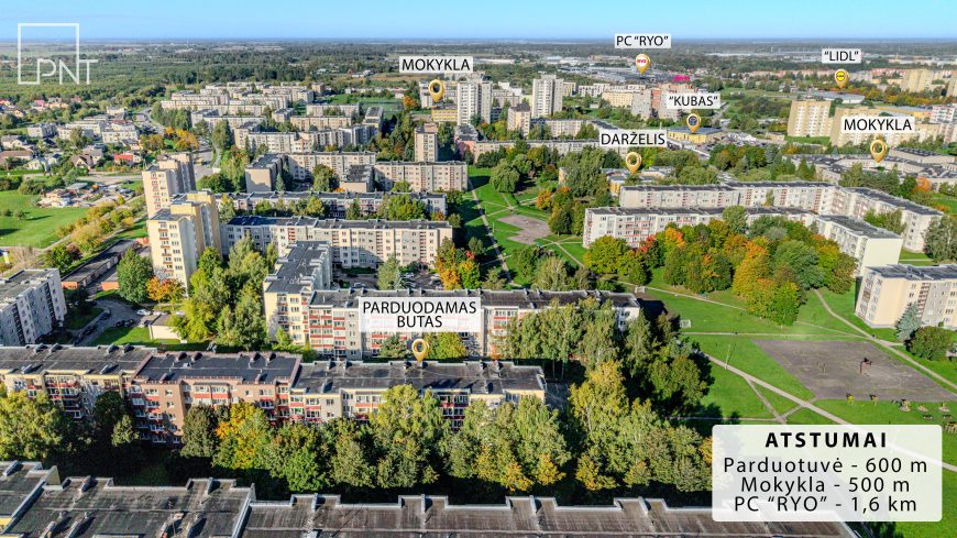 Įrengtas 3 kambarių butas Molainių g., Molainių g. 36, Molainiai, Panevėžys – nuotrauka 24