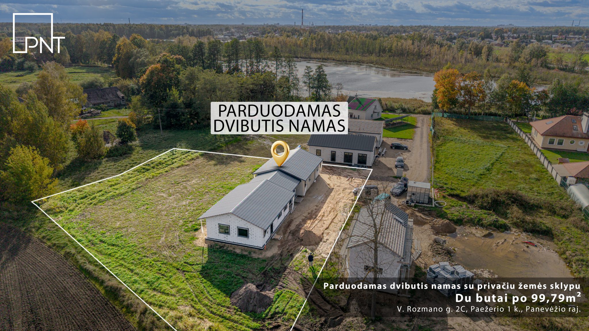 Jūsų nauji namai šalia Panevėžio – kokybė, erdvė ir ramybė vienoje vietoje, V. Rozmano g. 2C, Paežerio 1 k., Panevėžio raj., Panevėžio r. – nuotrauka 1