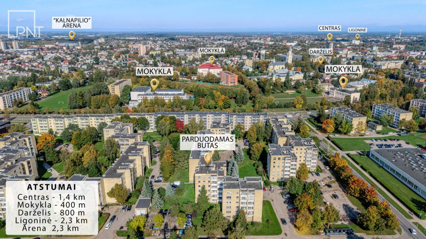 Erdvus 3 kambarių butas Dainavos g., Dainavos g. 6, Pilėnai, Panevėžys – nuotrauka 22