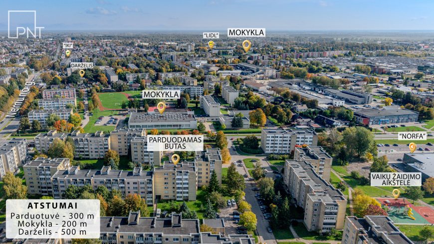 Erdvus 3 kambarių butas Dainavos g., Dainavos g. 6, Pilėnai, Panevėžys – nuotrauka 24