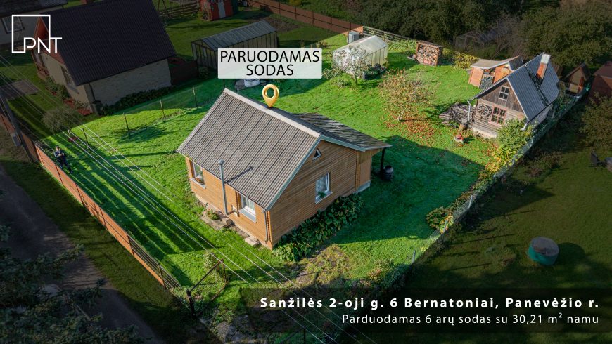 Jaukus sodo namas su rąstine pirtimi, Sanžilės 2-oji g. 6, Bernatoniai, Panevėžio r. – nuotrauka 5